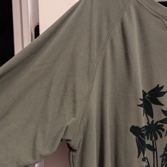 American Eagle Olive Green Sweatshirt size XXL - Picture 6 of 7